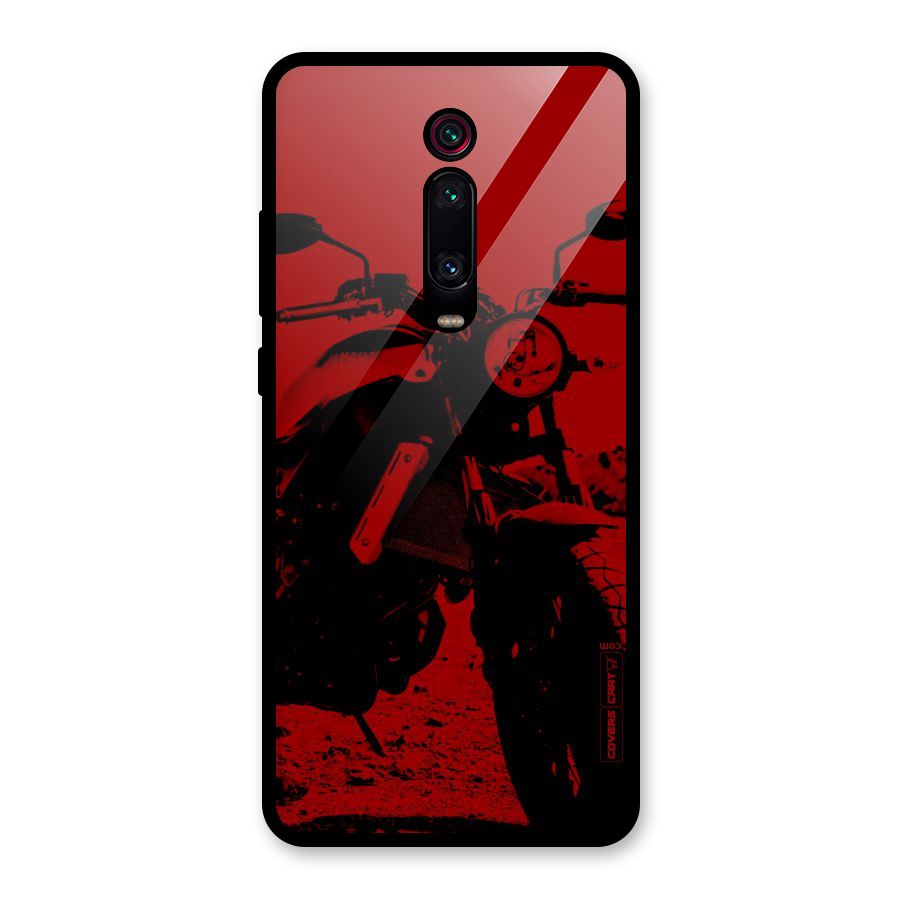 Stylish Ride Red Glass Back Case for Redmi K20 Pro