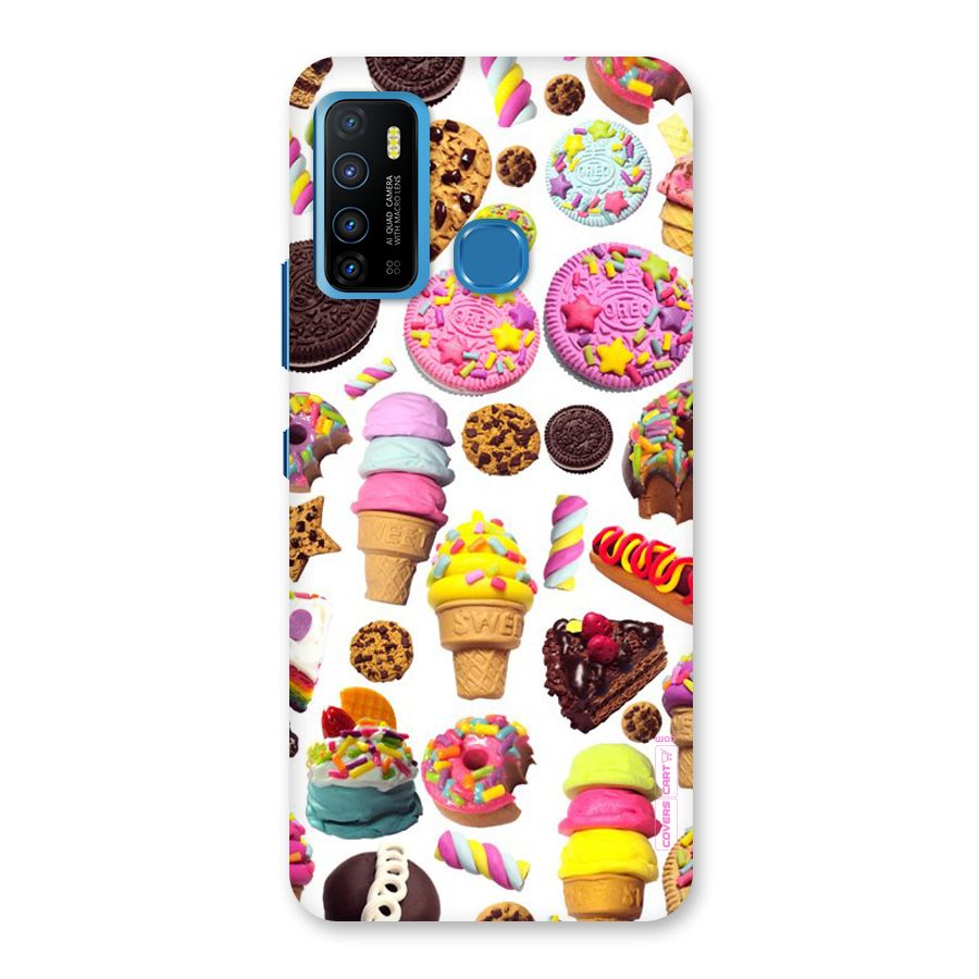 Sugar Rush Back Case for Infinix Hot 9