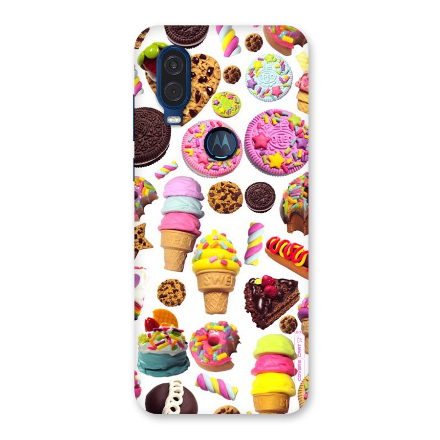 Sugar Rush Back Case for Motorola One Vision