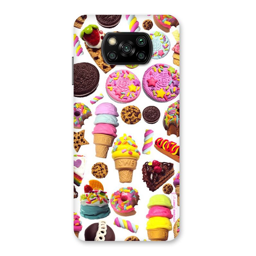 Sugar Rush Back Case for Poco X3