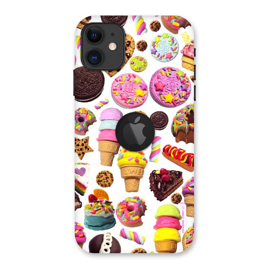 Sugar Rush Back Case for iPhone 11 Logo Cut