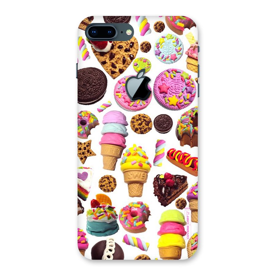 Sugar Rush Back Case for iPhone 7 Plus Apple Cut