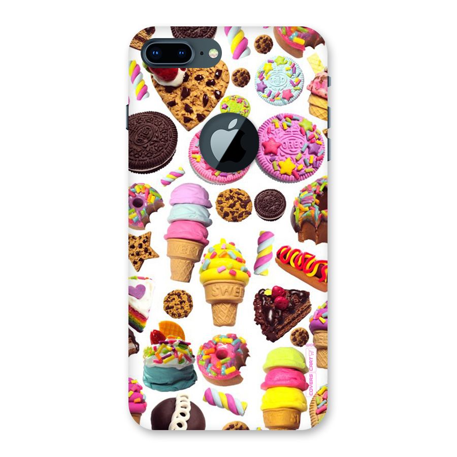 Sugar Rush Back Case for iPhone 7 Plus Logo Cut
