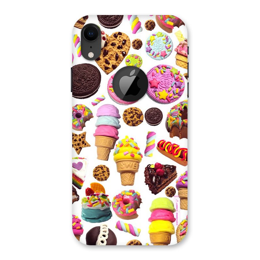 Sugar Rush Back Case for iPhone XR Logo Cut