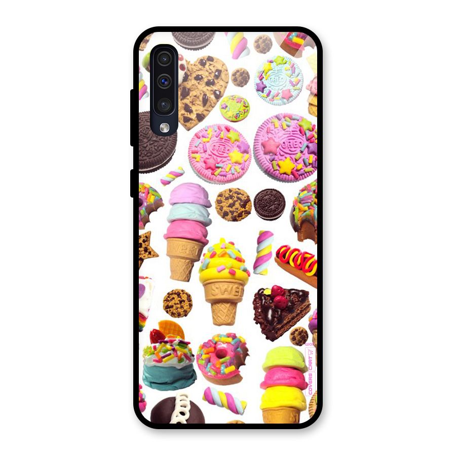 Sugar Rush Glass Back Case for Galaxy A30s