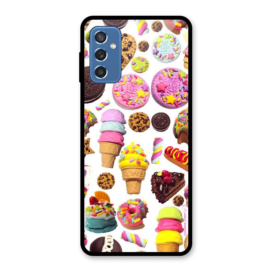 Sugar Rush Glass Back Case for Galaxy M52 5G