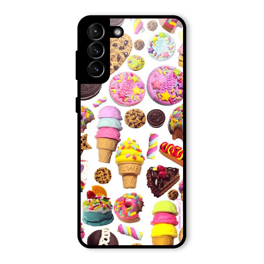 Sugar Rush Glass Back Case for Galaxy S21 Plus