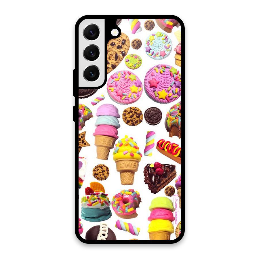 Sugar Rush Glass Back Case for Galaxy S22 Plus 5G