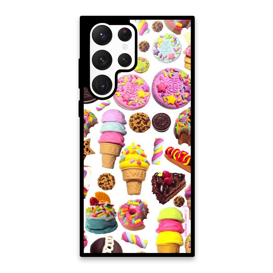 Sugar Rush Glass Back Case for Galaxy S22 Ultra 5G