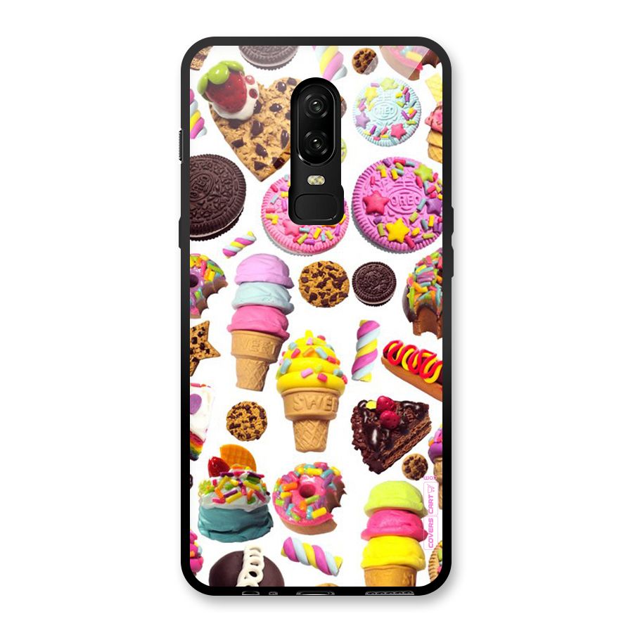 Sugar Rush Glass Back Case for OnePlus 6
