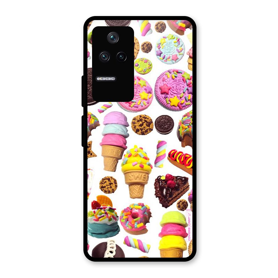 Sugar Rush Glass Back Case for Poco F4 5G