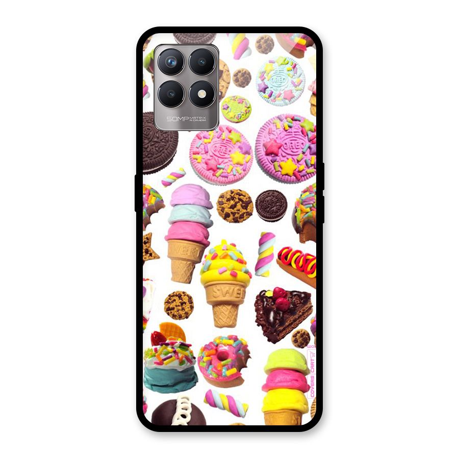 Sugar Rush Glass Back Case for Realme Narzo 50
