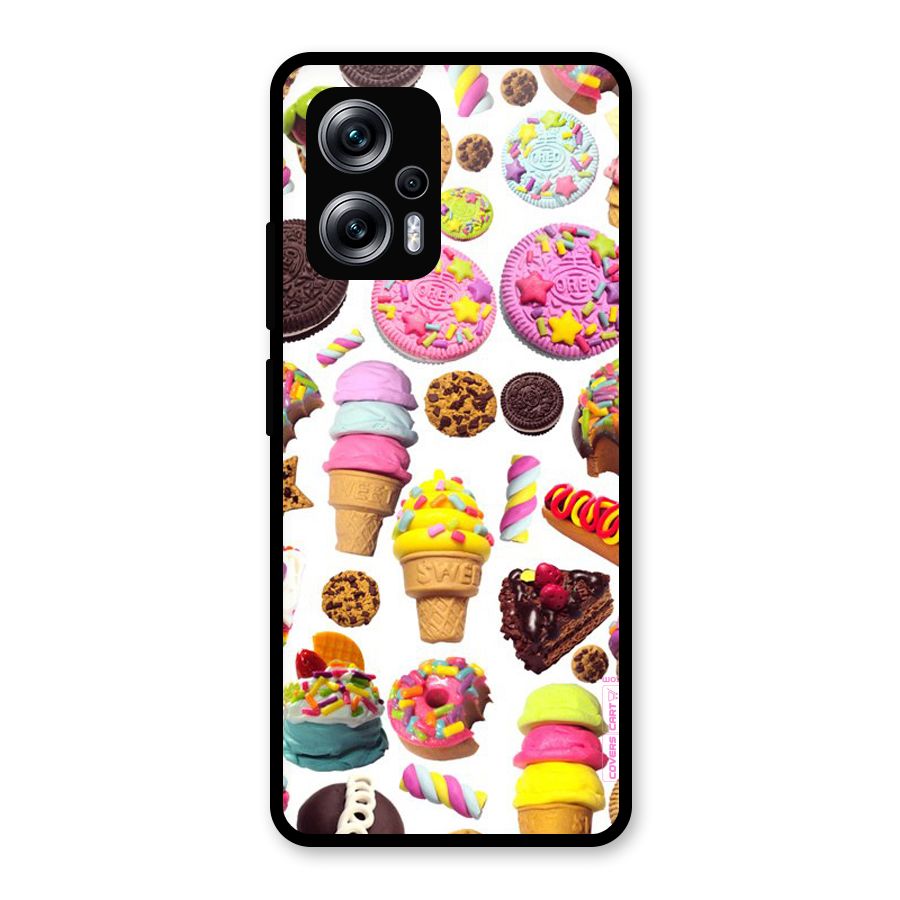Sugar Rush Glass Back Case for Redmi K50i
