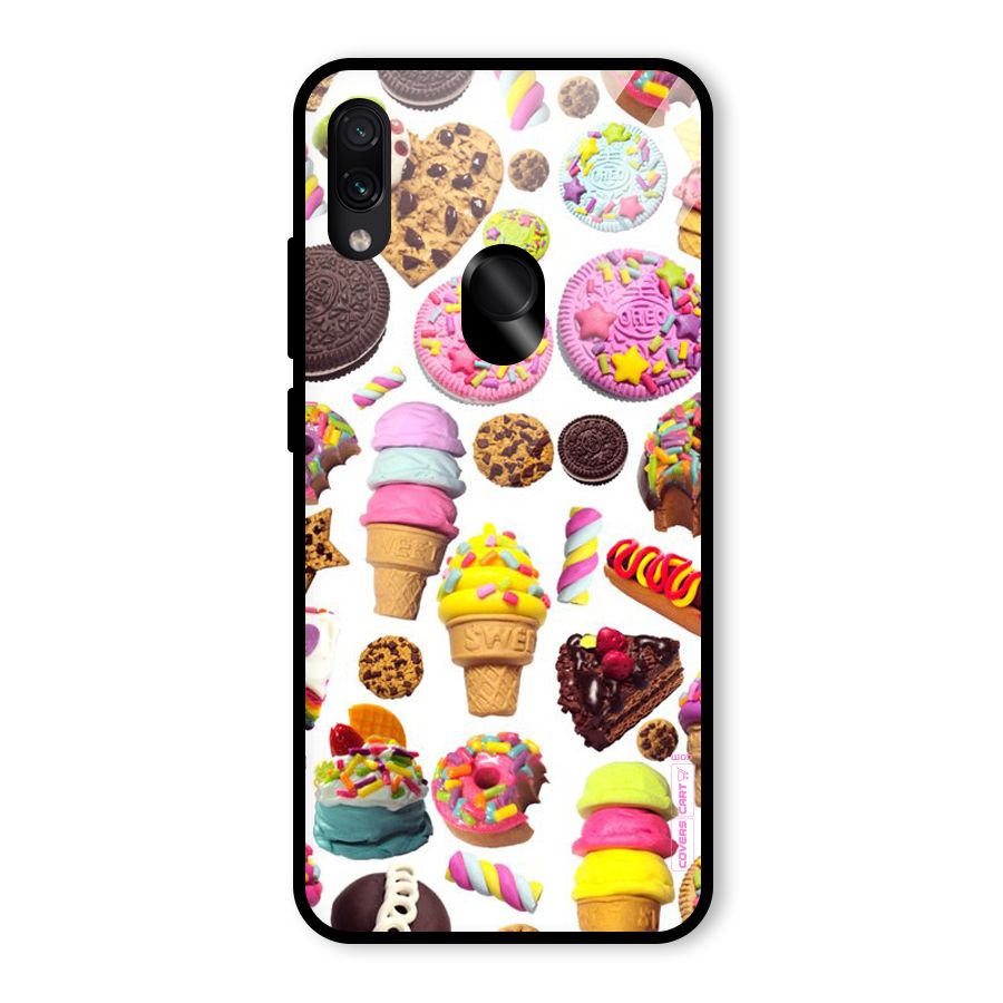 Sugar Rush Glass Back Case for Redmi Note 7 Pro