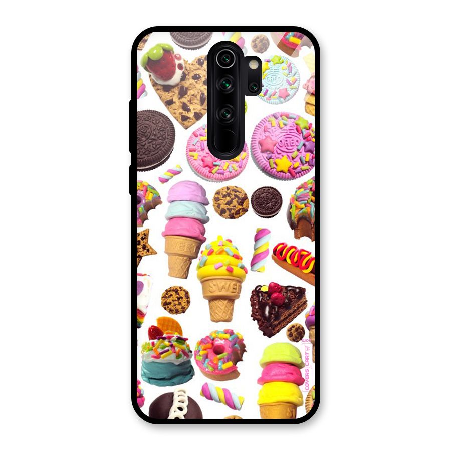 Sugar Rush Glass Back Case for Redmi Note 8 Pro