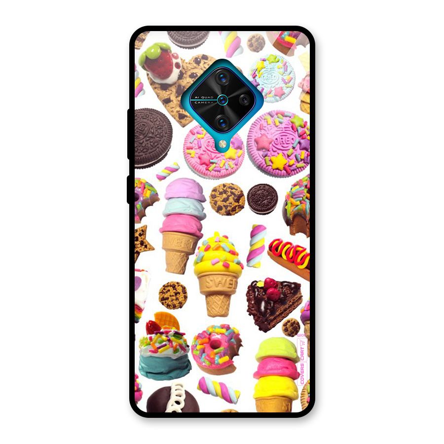 Sugar Rush Glass Back Case for Vivo S1 Pro