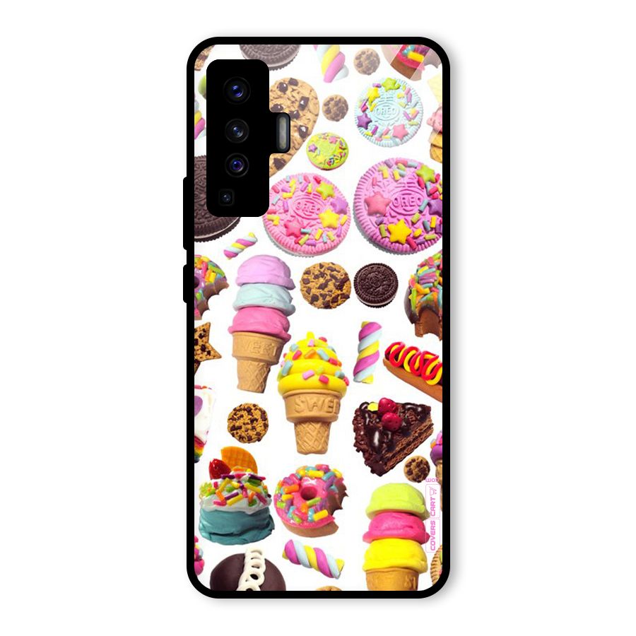 Sugar Rush Glass Back Case for Vivo X50