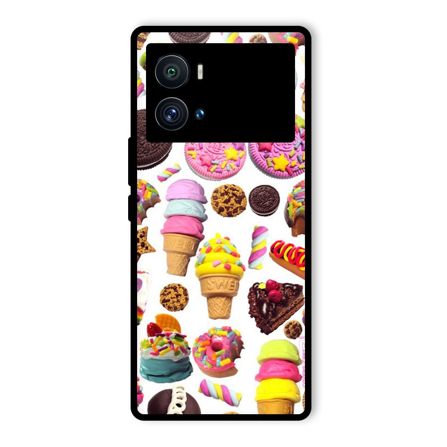 Sugar Rush Glass Back Case for Vivo iQOO 9 Pro