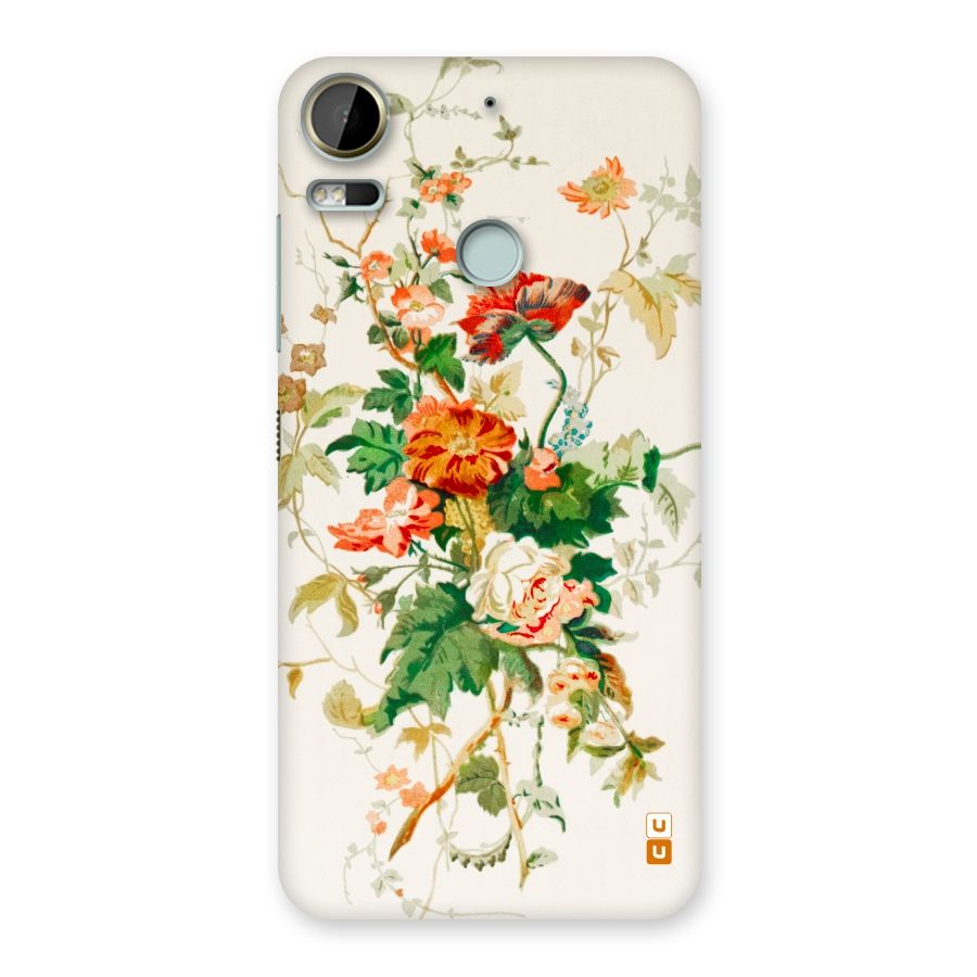 Summer Floral Back Case for Desire 10 Pro