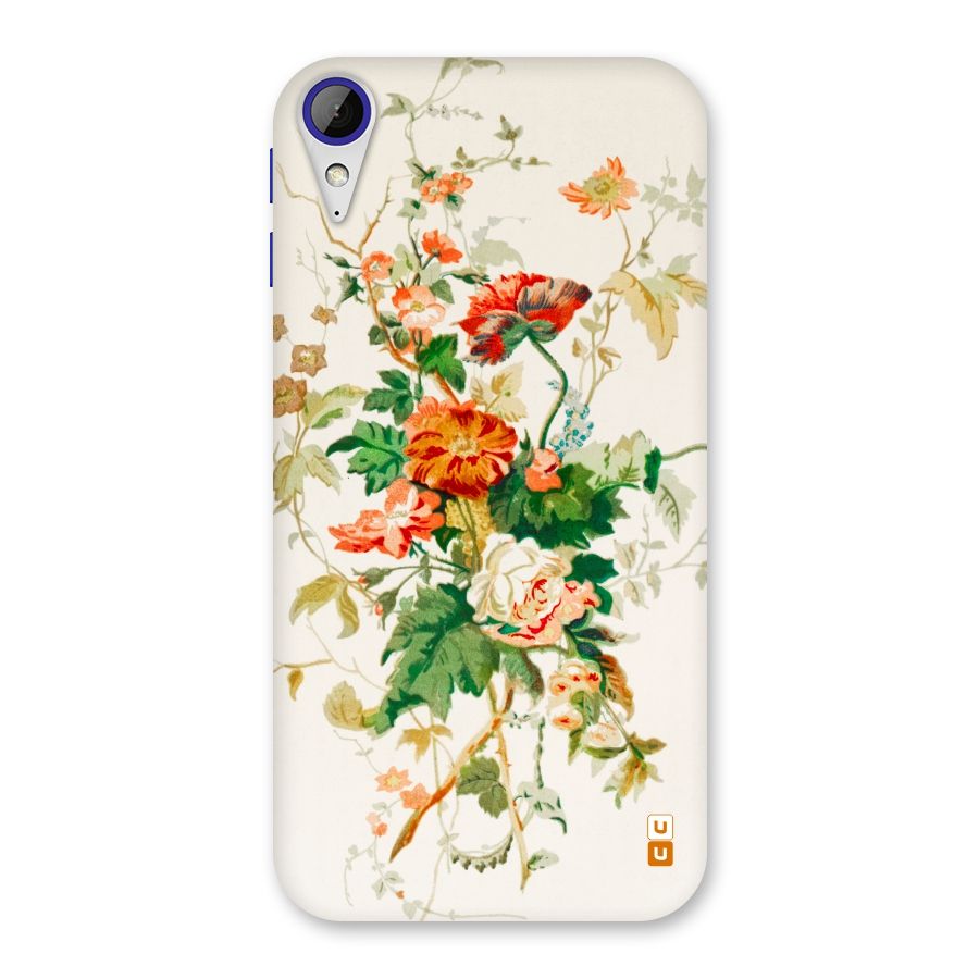 Summer Floral Back Case for Desire 830
