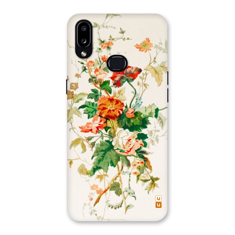 Summer Floral Back Case for Galaxy A10s
