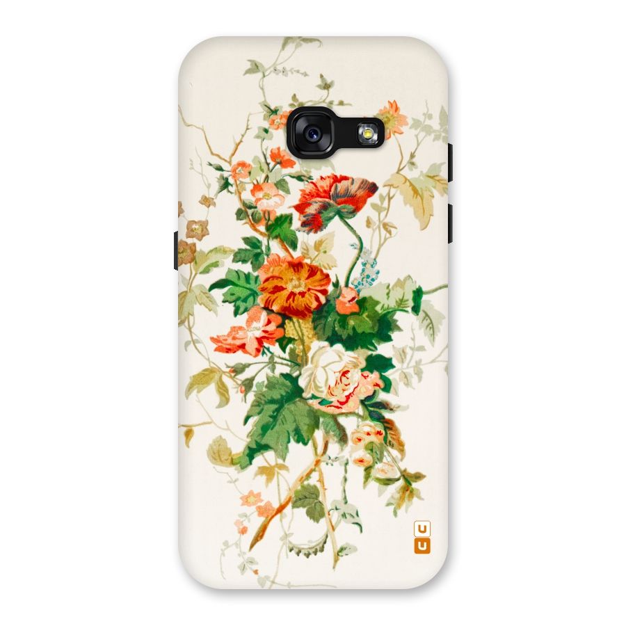 Summer Floral Back Case for Galaxy A3 (2017)