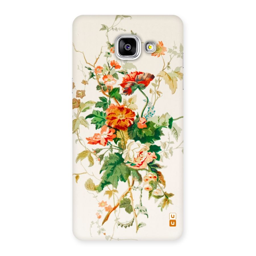 Summer Floral Back Case for Galaxy A5 2016