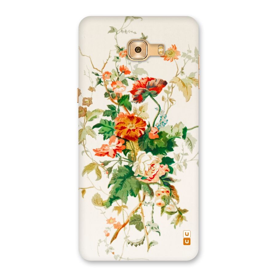 Summer Floral Back Case for Galaxy C9 Pro
