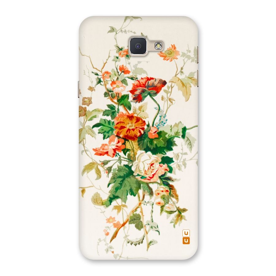 Summer Floral Back Case for Galaxy J5 Prime