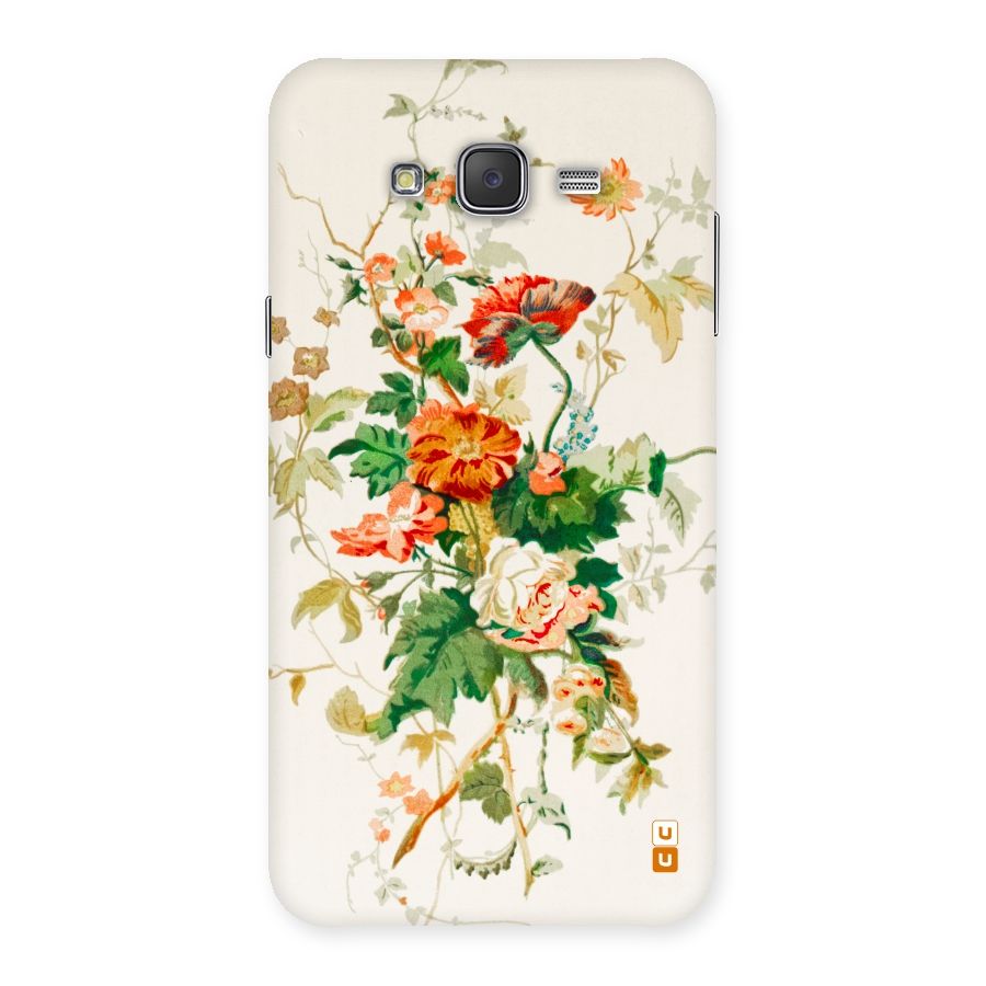 Summer Floral Back Case for Galaxy J7