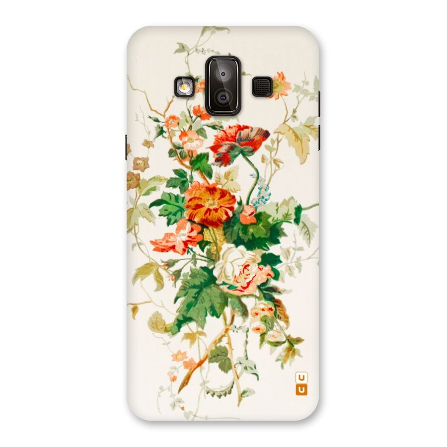 Summer Floral Back Case for Galaxy J7 Duo