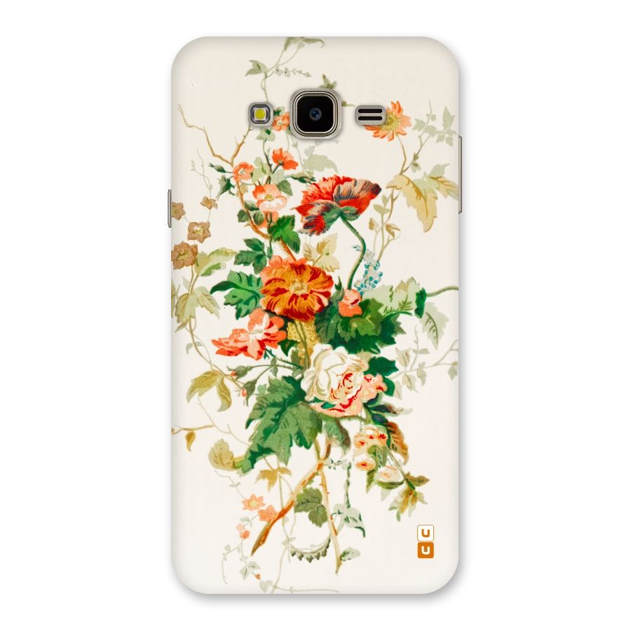 Summer Floral Back Case for Galaxy J7 Nxt