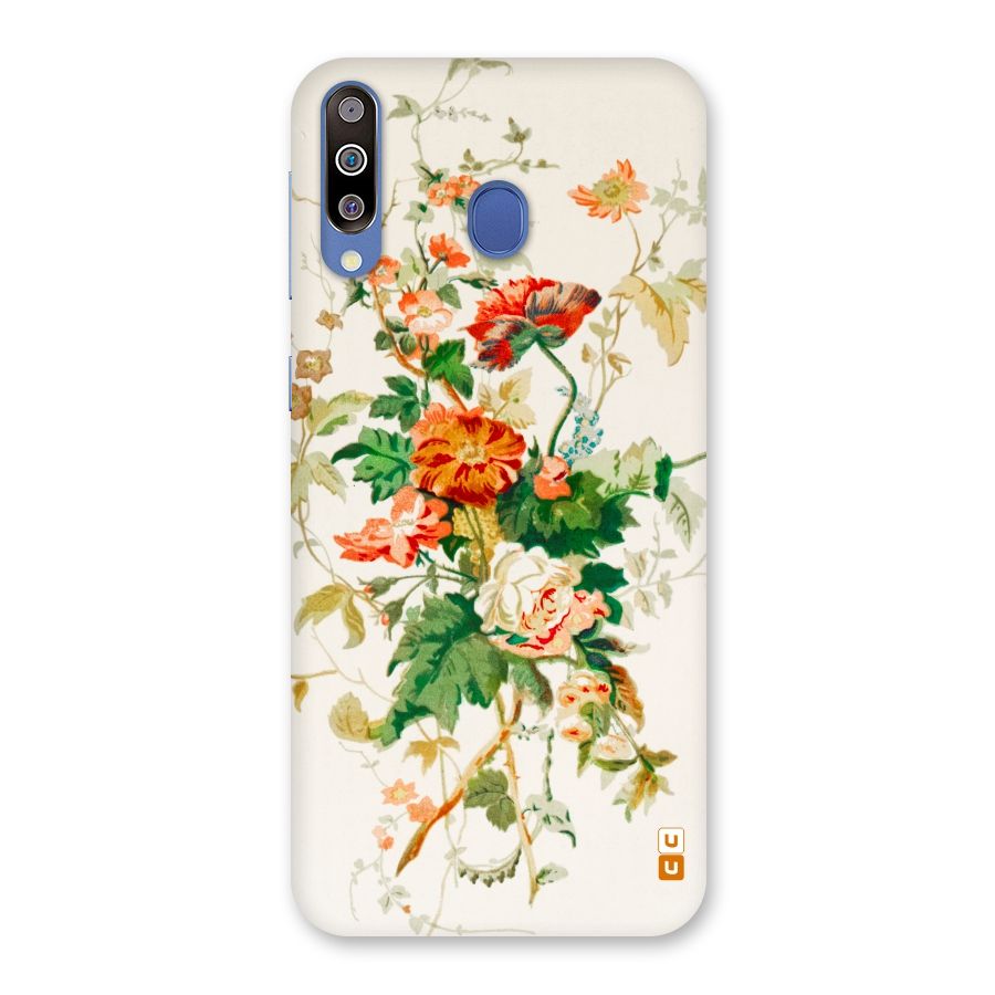 Summer Floral Back Case for Galaxy M30