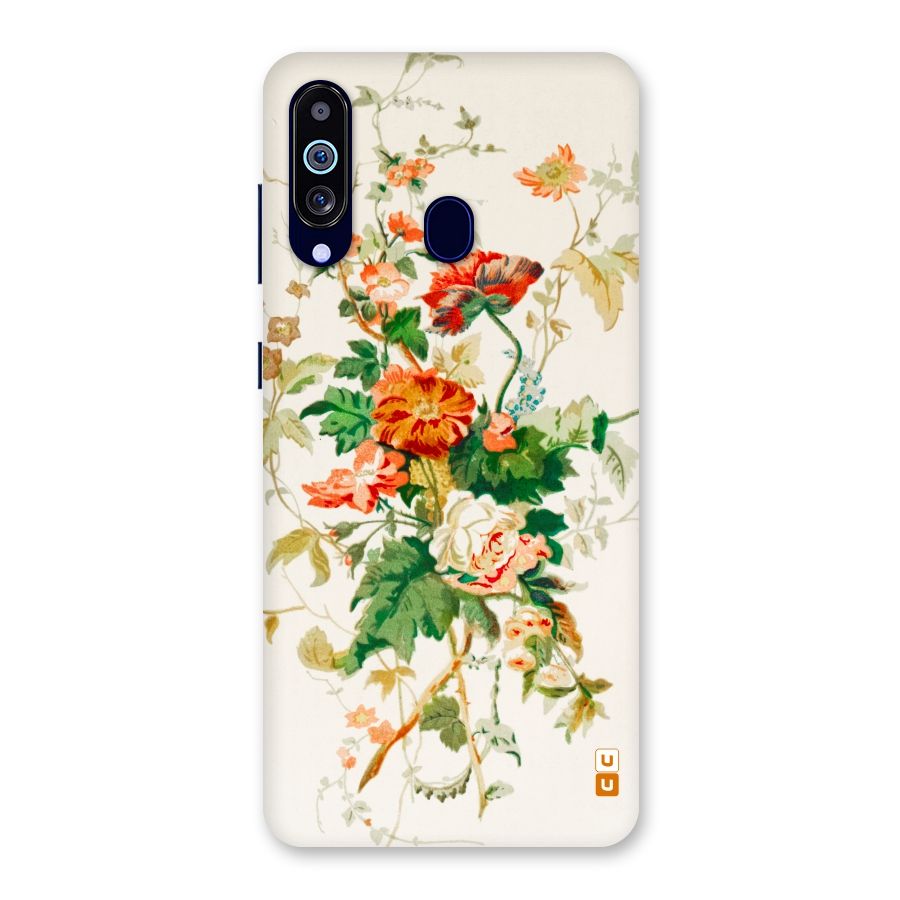 Summer Floral Back Case for Galaxy M40