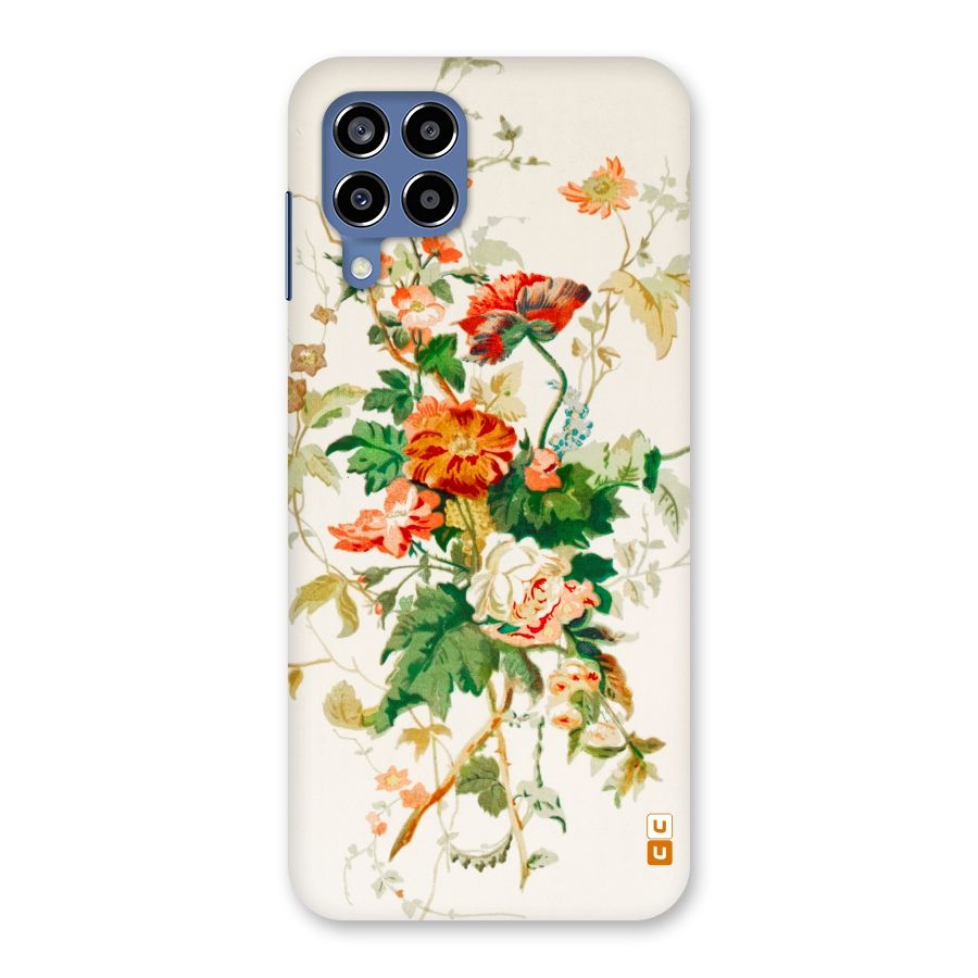 Summer Floral Back Case for Galaxy M53 5G