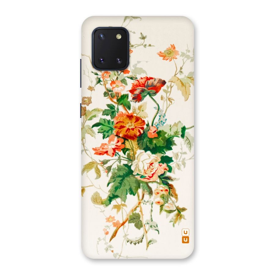 Summer Floral Back Case for Galaxy Note 10 Lite