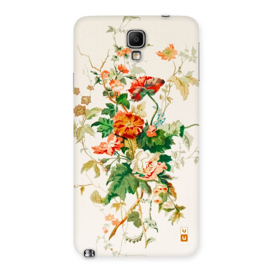 Summer Floral Back Case for Galaxy Note 3 Neo