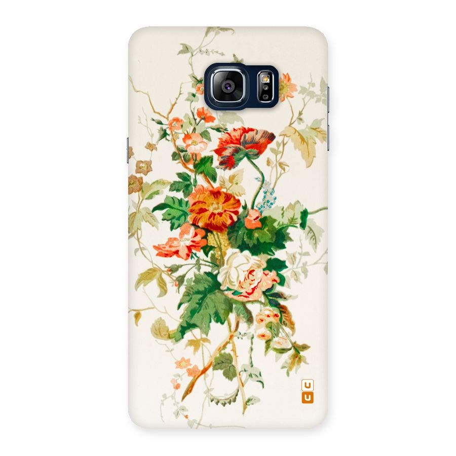 Summer Floral Back Case for Galaxy Note 5