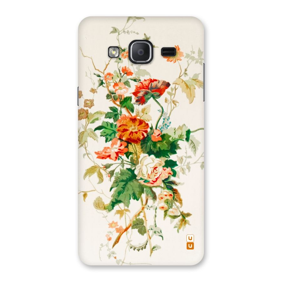 Summer Floral Back Case for Galaxy On7 2015