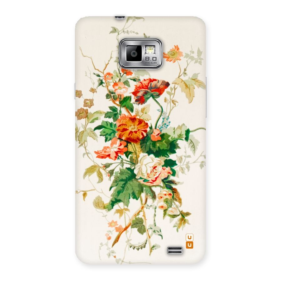 Summer Floral Back Case for Galaxy S2