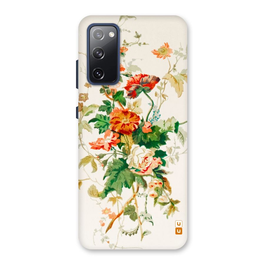 Summer Floral Back Case for Galaxy S20 FE