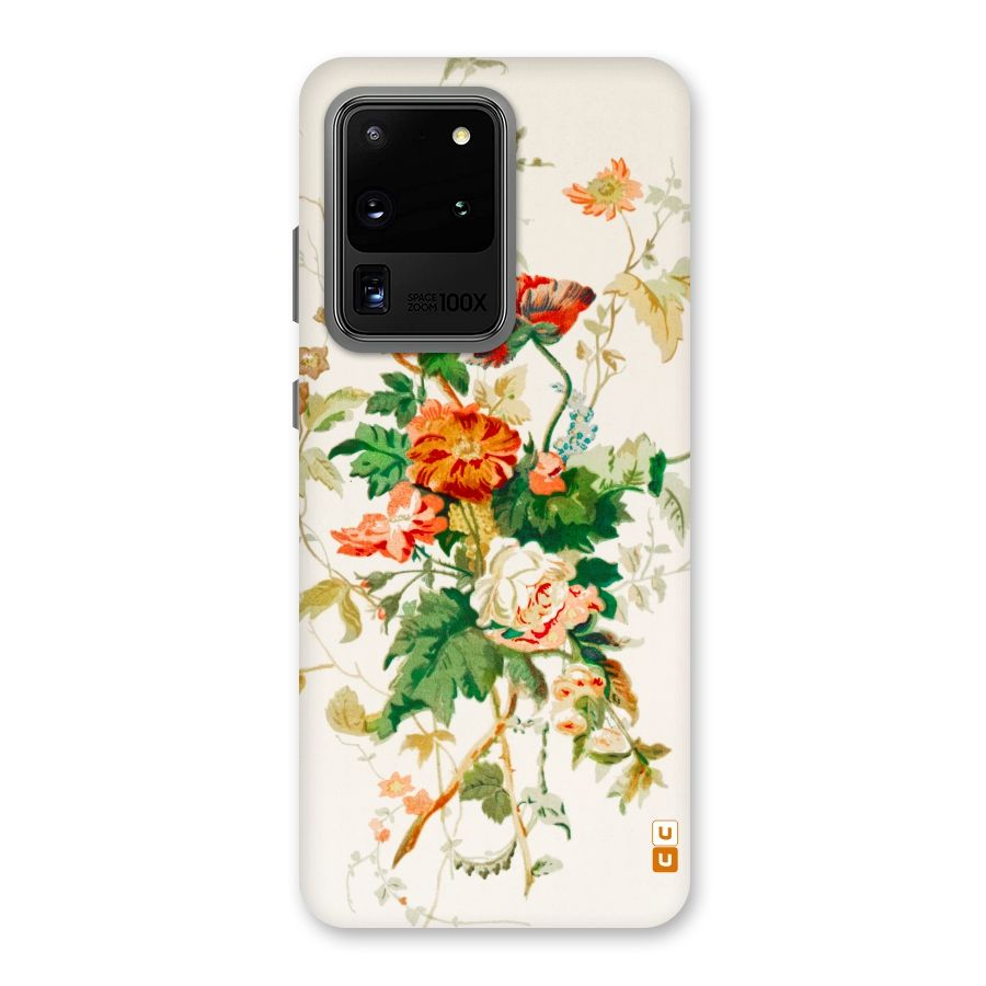 Summer Floral Back Case for Galaxy S20 Ultra