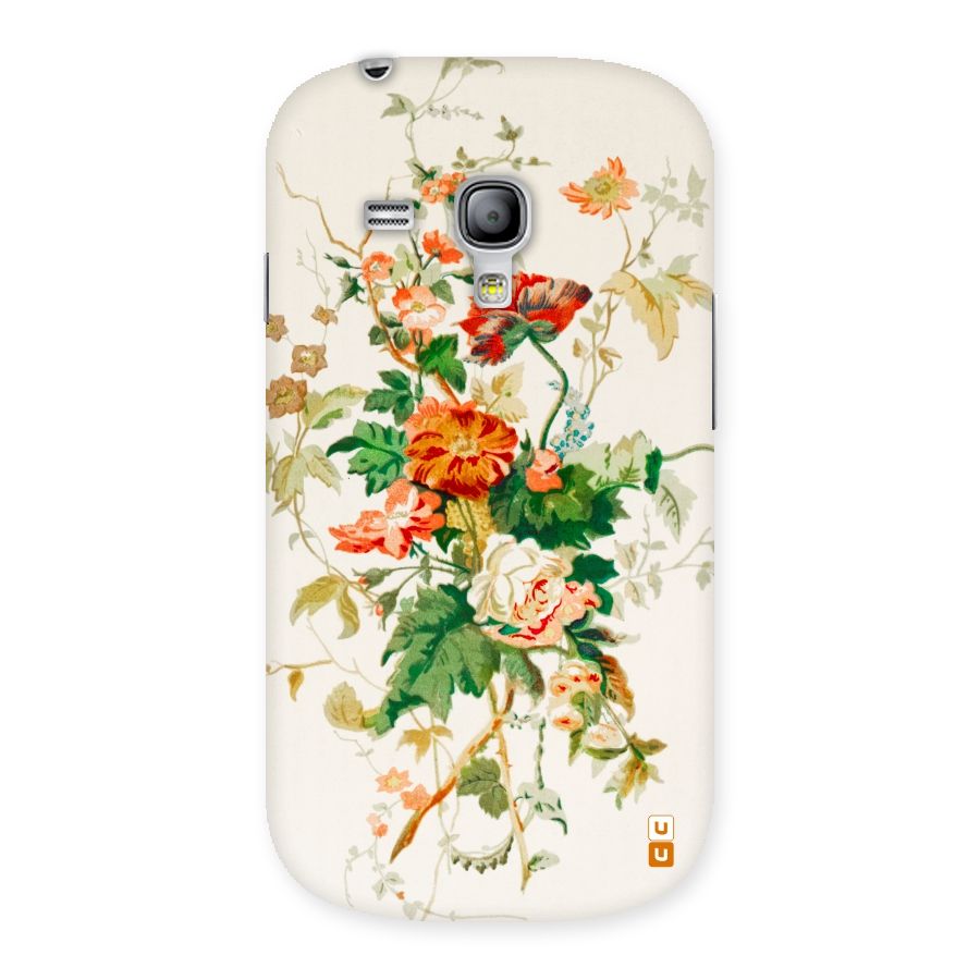 Summer Floral Back Case for Galaxy S3 Mini
