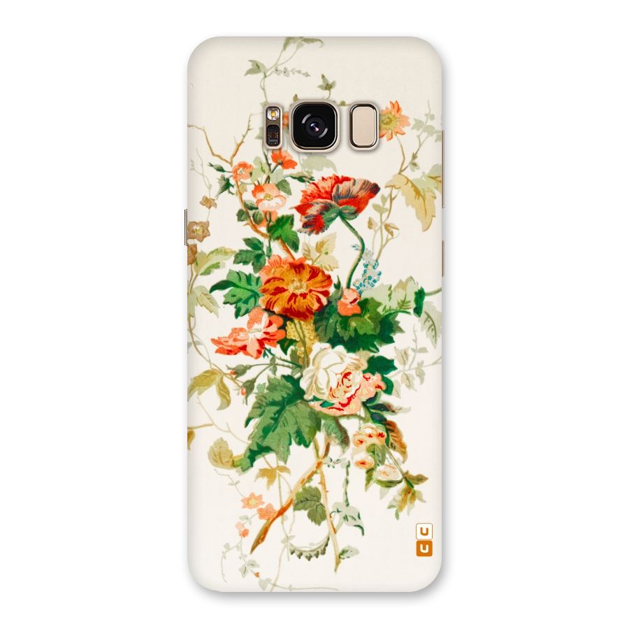 Summer Floral Back Case for Galaxy S8