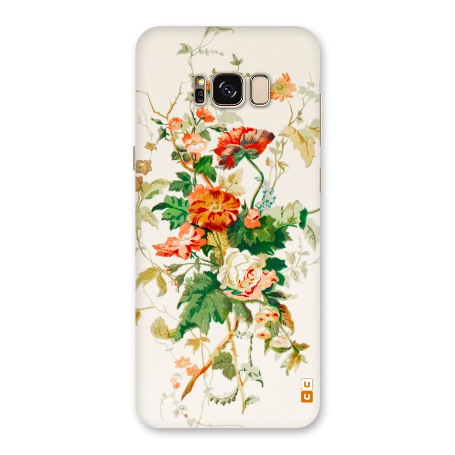 Summer Floral Back Case for Galaxy S8 Plus