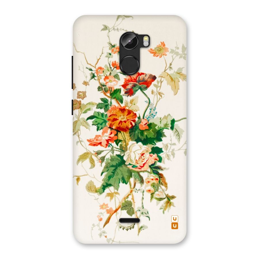 Summer Floral Back Case for Gionee X1
