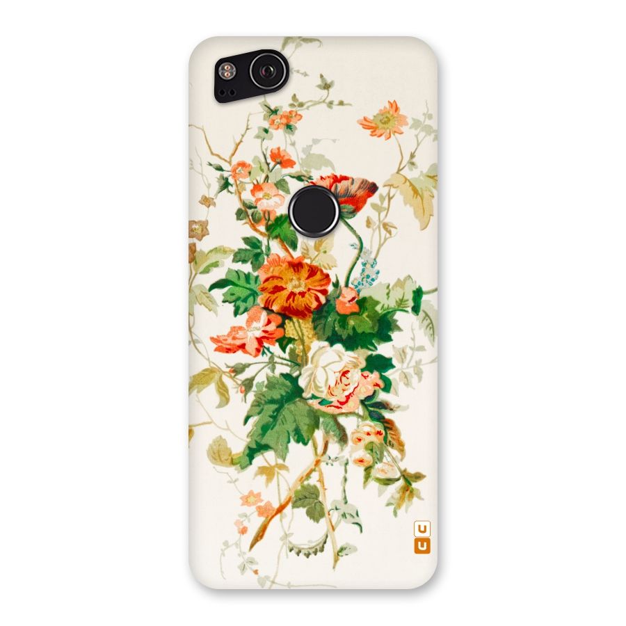 Summer Floral Back Case for Google Pixel 2
