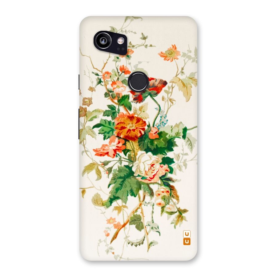 Summer Floral Back Case for Google Pixel 2 XL
