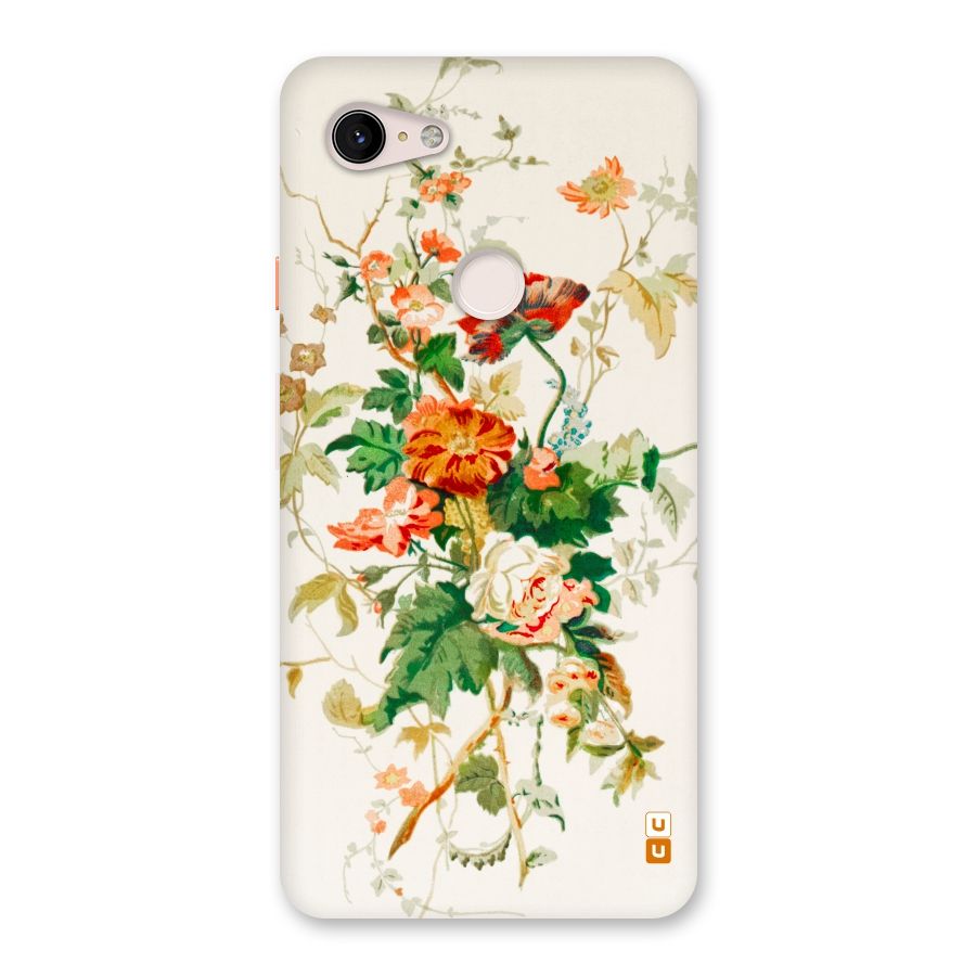 Summer Floral Back Case for Google Pixel 3 XL