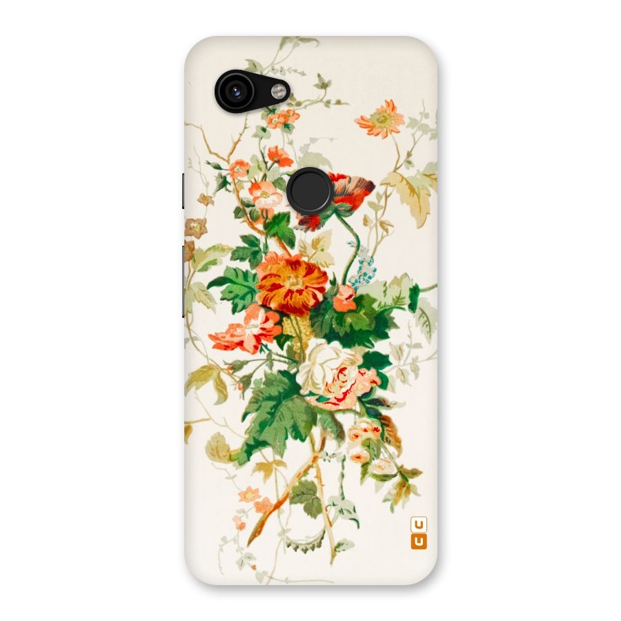 Summer Floral Back Case for Google Pixel 3a